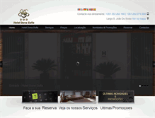Tablet Screenshot of hoteldonasofia.com